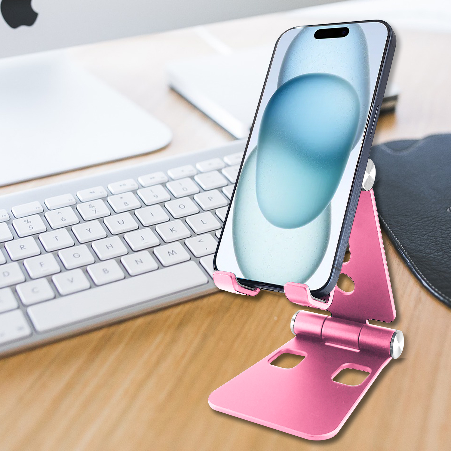 Cellet Adjustable Aluminum Phone Stand in Rose Gold photo 2