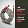 thumbnail image 2 of NorthStar Hot Water Nonmarking Pressure Washer Hose, 6000 PSI, 50ft. x 3/8in., 2 of 3