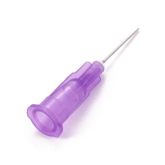 10 pc Plastic Fluid Precision Blunt Needle Dispense Tips Medium Orchid 7.5x6.5x30mm Inner Diameter: 4mm Pin: 0.56mm
