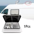 thumbnail image 3 of 14'' RV Roof Vent Fan Air Ventilation Simple Installation Weatherproof Leakproof with Lid Air Circulates Vent for Camper Van RV, 3 of 5