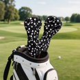 thumbnail image 5 of Pzuqiu Head Covers for Golf Clubs Essential Golf Accessories for Men Women Leather Headcovers for Woods and Drivers Keep Clubs Dry and Clean, Golf Balls, 5 of 8