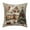 D (1pc), variant on EazyTech Christmas Pillow Covers 18x18 Inch Embroidered-Look Linen Farmhouse Holiday Decorative Throw Pillow Cover for Sofa Living Room​​