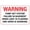 Warning Sign 3, variant on Warning Pump Out System Failure In Basement For Business - 8"x12" Rust Free Aluminum UV Printed Sign with 4 Pre-Drilled Holes