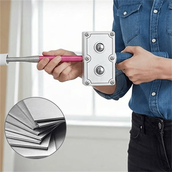 RRJ Electrician Pulling Tool, Professional Cable Puller, Heavy Duty Metal Fish Tape Wire Pulling Kit, Essential Electrical Installation Tool for Conduits Walls Ceilings, Contractor Construction