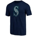 thumbnail image 2 of Men's Navy Seattle Mariners Father's Day Greatest Dad Tri-Blend T-Shirt, 2 of 3