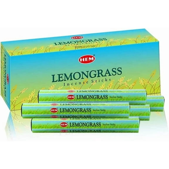 Hem Lemongrass 100 Incense Sticks (5 X 20 Stick Packs)