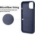 thumbnail image 6 of for iPhone 14 Plus Case, Silicone Shockproof Slim Thin Phone Case for iPhone 14 Plus 6.7 inch （Midnight Blue）, 6 of 16