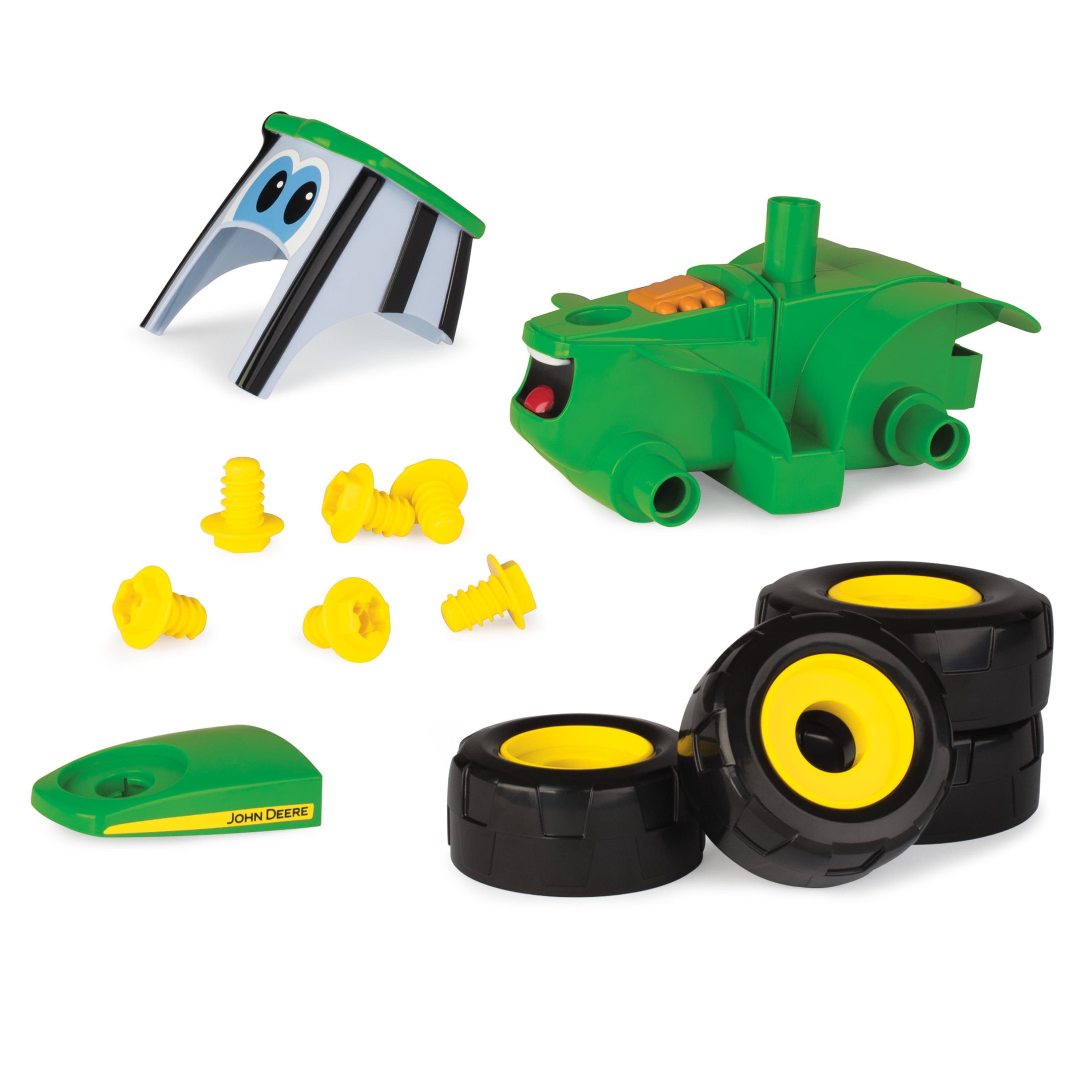 john deere tractor and drill toy