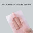 thumbnail image 4 of Daily Mix Store 100 Pcs Lingettes pour le Visage en Papier Absorbant Matcha Anti-Graisse Absorption d'Huile Prof, 4 of 9