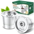 thumbnail image 1 of Cápsulas de café reutilizables K Cups CAPMESSO para Keurig 1.0, paquete de 2, 1 of 7