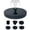 5.1 Inch, variant on Solar Fountain Outdoor, Solar Bird Bath Fountains Pump with 6 Nozzles, Upgraded Free Standing Floating Solar Powered Water Fountain Pump for Bird Bath, Garden, Pond, Pool and Outdoor, 5.1 inch