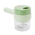 thumbnail image 1 of Picadora de Ajo Eléctrica Pequeño Picador de Verduras Automático Recargable Inalámbrico Triturador de Alimentos de Mano de 1200 Rpm para Chile Jengibre Cebolla Evita La, 1 of 8