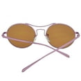 thumbnail image 3 of Dasein Retro Round UV400 Double Bridge Polarized Sunglasses, 3 of 4