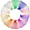 Colorful2, variant on 120 Pcs Moon Star Organza Jewelry Candy Bags, 2.7x3.5 inch Sheer White Organza Pouch Small Gift Bags with Drawstring