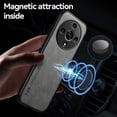 thumbnail image 5 of Funda a prueba de golpes para Honor Magic 6 Lite Magic 5 Lite X9b X9a, Funda protectora con soporte magnético incorporado para coche, 5 of 5