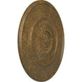 thumbnail image 3 of 29 3/4"OD x 1 1/2"P Wigan Ceiling Medallion, Hand-Painted Rubbed Bronze, 3 of 7