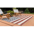 thumbnail image 7 of Jill Zarin Outdoor Collection Area Rug (7' 1" x 10' Rectangle Red/Blue), 7 of 7
