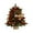 Red, variant on Hvmvliv Mini Christmas Tree(17.71x9.84x9.84in) Velvet Beads Pinecone Small Christmas Tree with Wooden Base Christmas Ornament Desktop Small Xmas Tree