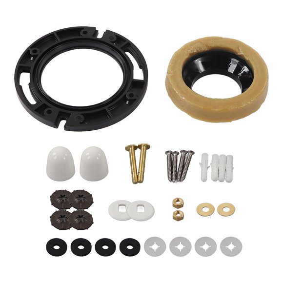 Toilet Sealing Fittings, Toilet Flange Repair Kit Anti Breaking Complete Accessories Easy Installation For Hotel