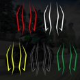 thumbnail image 5 of Motorcycle Headlight Adhesive Sticker Weatherproof Design Decal For Long Lasting And Easy Installation Yellow, 5 of 5