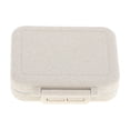 thumbnail image 6 of Unique Bargains 3 Grids Single Layer Independent Pill Box 1 Pc Beige, 6 of 6