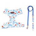 thumbnail image 1 of Arnés de chaleco para perros y gatos fácil de poner | Acolchado de malla transpirable y suave para el clima | Pecho y cuello ajustables para cachorros gatitos2251, 1 of 6