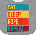 thumbnail image 4 of Inktastic Team Roping Eat Sleep Rope Repeat Boys or Girls Baby Bib, 4 of 4