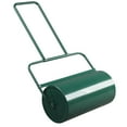 SalonMore 24in WaterFilled Garden Lawn Roller, Green Steel, Flattening