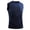 Navy, variant on Afdoent Men's Tank Top Male Sports Yoga Vest Solid Color Sleeveless Vest Fitness Wear Comfortable