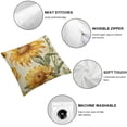 thumbnail image 6 of nygtbtfer Pillow Covers Set of 2 Spring Decorative Throw Pillow Covers Floral Farmhouse Cushion Cases for Sofa Couch Living Room Outdoor Home Decor White, 6 of 7