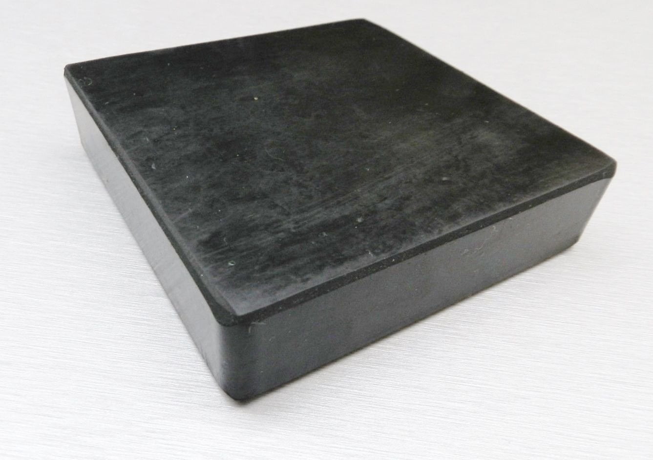 JEWELERS BENCH BLOCK RUBBER 4" x 4" SQUARE 1" THICK BASE FOR STEEL