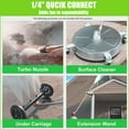 thumbnail image 4 of 4200PSI Gas Pressure Washer 4.0GPM Gas Power Washer 212CC Gas Powered Washing Machine Commercial High Pressure Washer with 25ft Hose&5 Nozzles for Patio Garden Yard Vehicle,EPA/CARB/ETL, 4 of 9