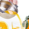 thumbnail image 5 of Manual Orange Juicer Stainless Steel Juicer Lemon Squeezer Orange Grapefruit Juice Extractor Manual Lemon Squeezer With Container Manual Lemon Squeezer Manual Citrus Squeezer, 5 of 5