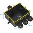 thumbnail image 4 of IP68 Caja de empalmes para exteriores a prueba de agua Conector de cable más grande de 4 vías Caja de empalmes eléctricos para cable Ø 4 a 14 mm Caja esquí esquí Gafas de esquí, 4 of 5