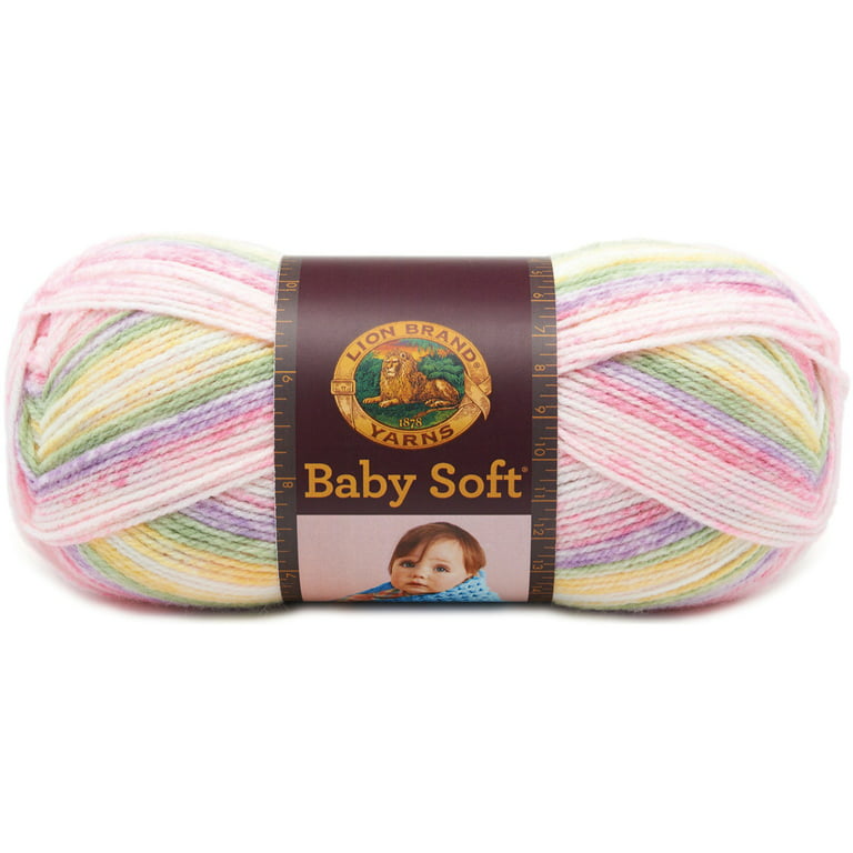 Lion Brand Baby Soft Yarn-Circus Print, Multipack Of 6
