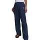 thumbnail image 1 of Gibobby pantalones de vestir mujer cintura alta Pantalón largo de algodón y lino para mujer, cintura elástica, informal, con bolsillos (Azul marino, XXL), 1 of 5