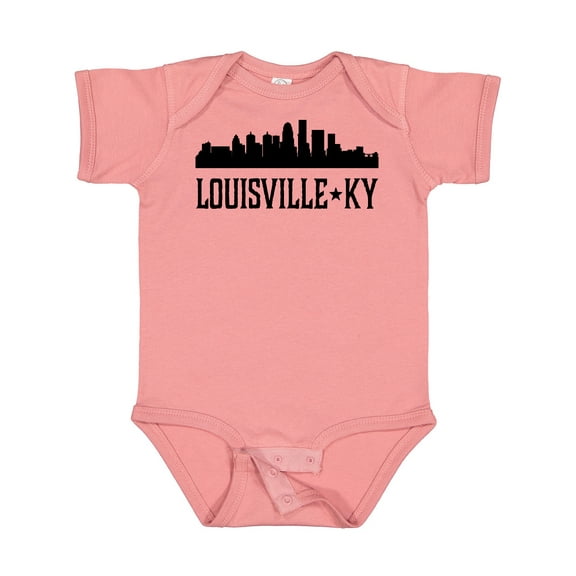 Inktastic Louisville Kentucky Skyline Cities Boys or Girls Baby Bodysuit