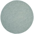 thumbnail image 1 of Safavieh Courtyard Collection CY8022-37121 Aqua and Grey Indoor,  Outdoor Round Area Rug (6'7" Diameter), 1 of 4