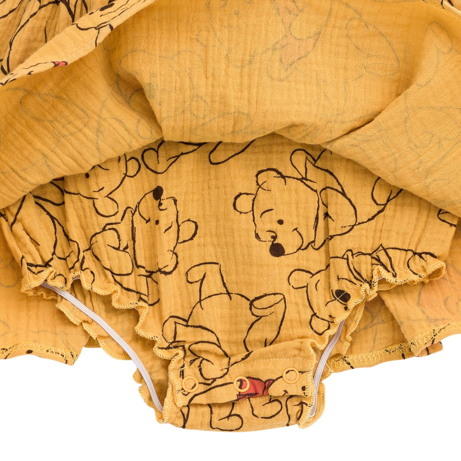 Disney Winnie the Pooh Newborn Baby Girls Romper Orange 0-3 Months