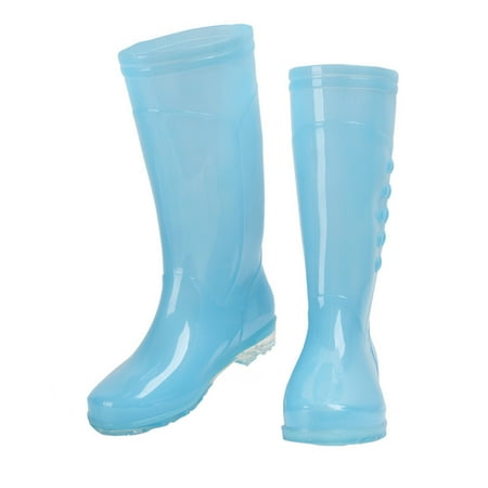

ITSELFER 1 Pair Transparent Rain Boots Women High Rain Boots Practical Rain Boots
