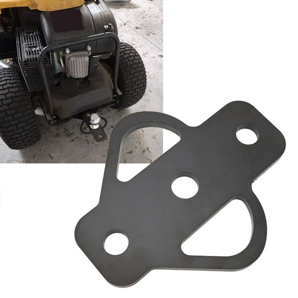 3 Way Hitch Adapter, High Strength ATV Hitch Adapter for Cart Flat Towing Ball Installation