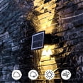 thumbnail image 3 of Lámpara solar para exteriores, nueva lámpara de pared con luz solar multifuncional, luz de arriba y abajo, lámpara de pared decorativa para jardín exterior, lámpara de pared para exteriores, luz, 3 of 4