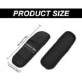 thumbnail image 2 of 2 Pcs Shoulder Strap Pad Black Detachable Backpack Shoulder Pad Removable Air Cushion Pad for Shoulder Bags Guitar Pad Shoulder Strap Pad Relieve Shoulder DIY, 2 of 6