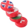 thumbnail image 4 of 4pcs Tennis Shock Absorber Flag Shape Silicone Tennis Racket Dampener Absorber, 4 of 9