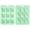1PCS Green, variant on 9-Cavity Cat Shaped Silicone Mold for Chocolate, Pudding, and Ice Cubes, Flexible Non-Stick DIY Baking Tray for Meow-velous Kitchen Treats and Party Favors 1PCS Green