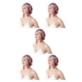 thumbnail image 2 of maskred Breathable Silk Night Cap - Embrace Refreshing And Hygienic Sleep Experience And Skin Friendly Silk Night Sleep Cap Red bean paste One size fits all 5PCS, 2 of 6