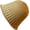 Khaki, variant on Women Bucket Hat Solid Color Soft & Warm Chunky Girls Beanie Fisherman Hats Vertical Stripes Crochet Design Brim