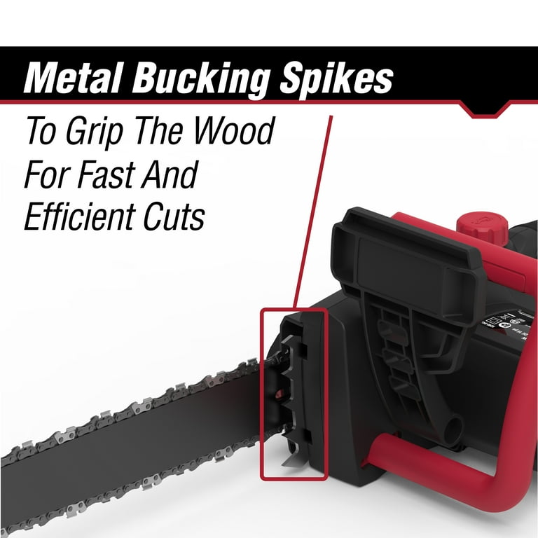 Hyper Tough 16-Inch Electric Chainsaw, 15-Amp Motor with