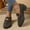 Gray, variant on Hinvhai Fashion Classic Low Heeled Loafers for Womens ,Casual Comfort Non Slip Bussiness Dress Shoes for Women Gray 9(42)