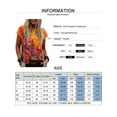thumbnail image 4 of Gvmfive Women Short Sleeve Tops Blouse Casual Loose Floral Print T Shirt, 4 of 7